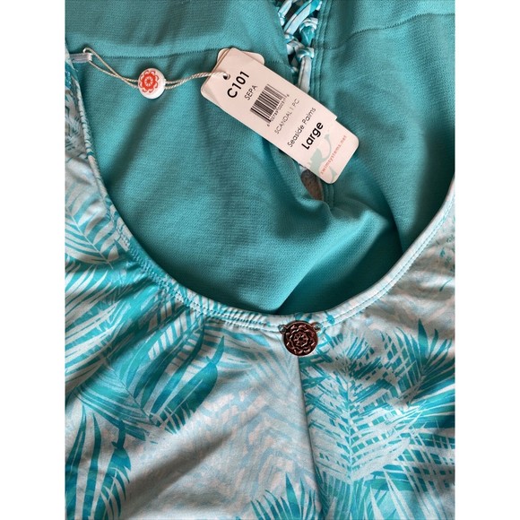 Swim Systems Women's Scandal Deep Plunge One Piece Swimsuit, Size L NWT - Picture 5 of 5